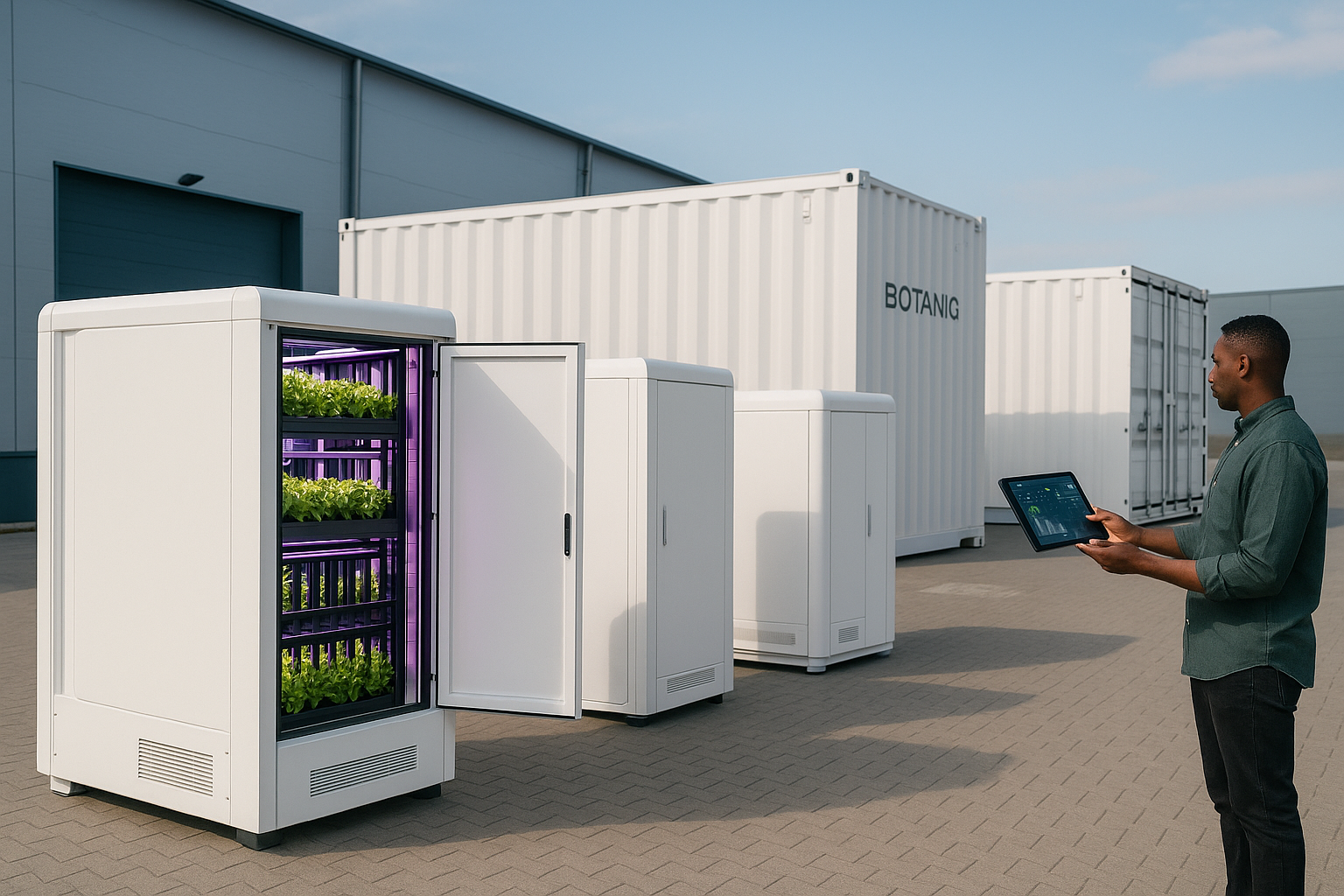 BotanIQ Residential Greenhouse Systems - Contained Modular Growing Units